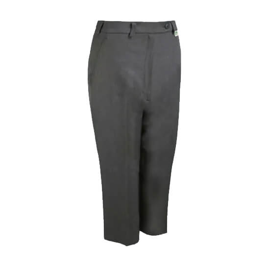 Emsmorn Ladies Grey Cropped Trousers Clothing
