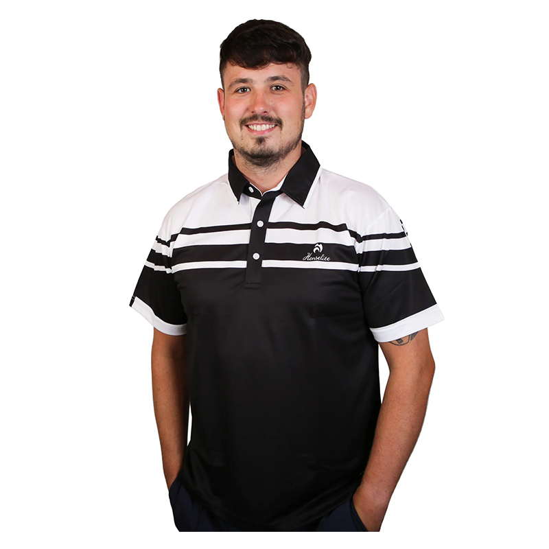 Henselite Style 22 Polo Shirt Black