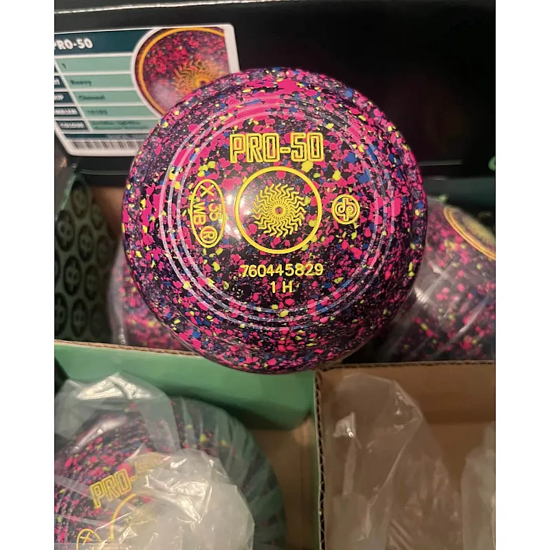 DRAKES PRIDE PRO-50 CHANNEL GRIPPED BOWLS COLOURED