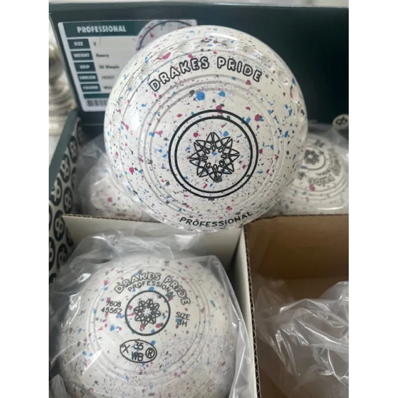 Drakes Pride Professional Gripped Bowls Coloured
