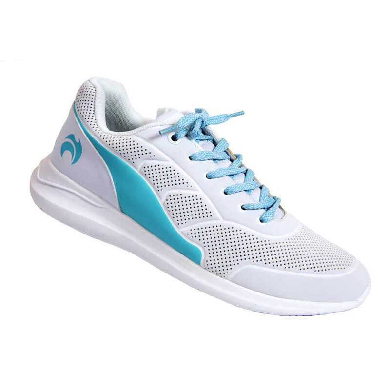 Henselite Hl74 Ladies Sports Shoe White-Turquoise