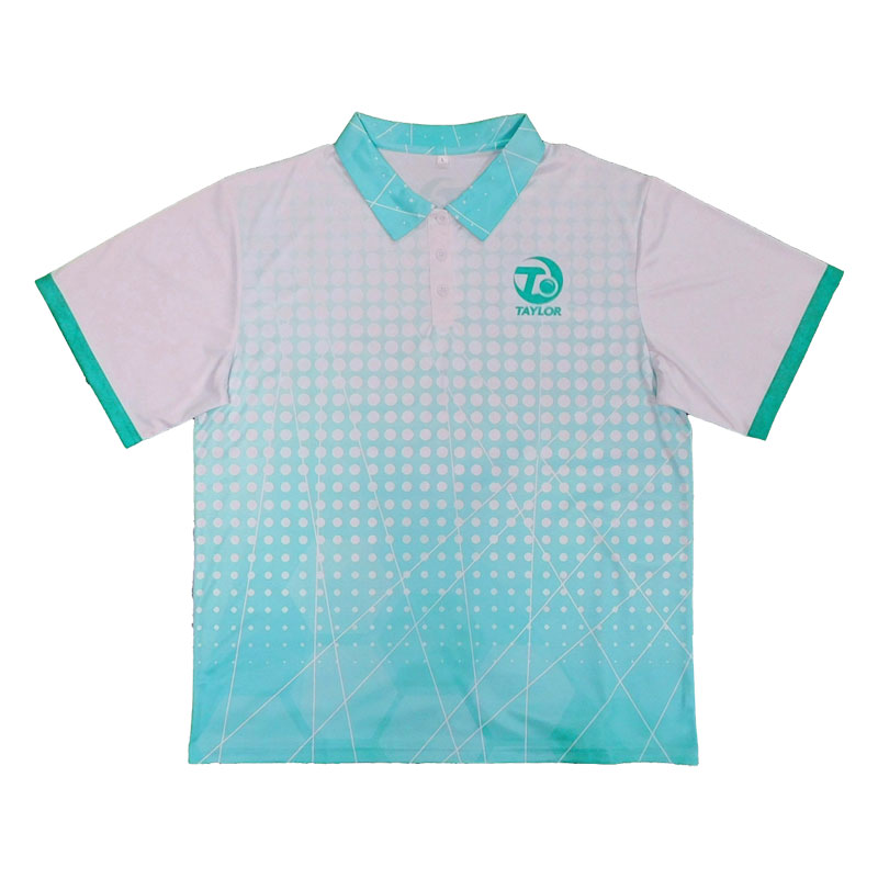 Buy Taylor Hexagon Shirt Turquoise